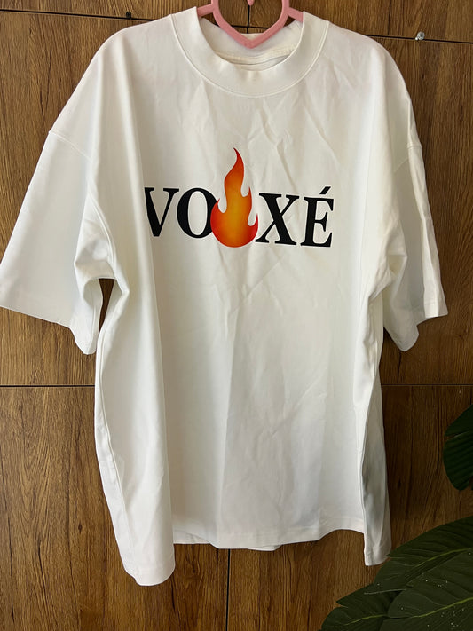 White VOXÉ Signature Tee